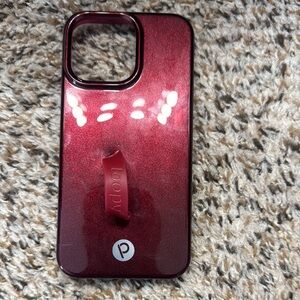 Loopy Case Red iPhone Case with Finger Loop
For IPhone 15 pro Max
